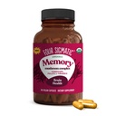 Fire Sigmatic Memory Capsules Measures 124; Reducer hjerne tåge & Forbedre Memory Measures 124; Nootrope Supplement for Brain Support med Cordyceps Mushroom, Gotu Kola, Turmerisk, Ashwagandha & Folate Measures 124; 30 Serveringer