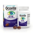 Ocuvite Eye Performance Vitamin & Mineral Supplement, Lutein og Zeaxanthin Kosttilskud, Vitamin C, D, E, Zink, og Omega-3, Hjælper Beskyt øjne fra sol og blå lys, 30 Softgels