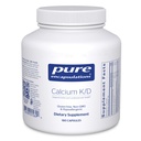 Ren indkapsling Calcium K / D; Supplement for benstyrke, immunsystem, kolon og cardiovaskulær sundhed *