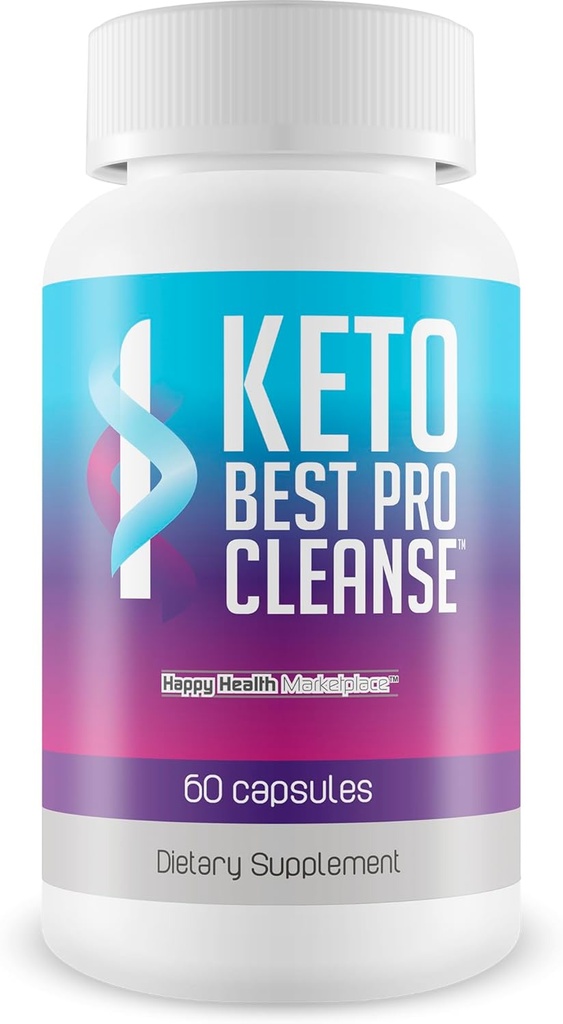 Keto Bedste Pro Cleanse - Keto Friendly Keto Cleanse - Naturlig Probiotisk & Cleanse - Støtte Fuld Krop Cleansering & Affaldsfjernelse - Mærk Keto Blast - Gut Cleanse - Colon Cleanse - Detox Cleanse