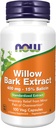 Now Foods Supplements, White Willow Bark 400 mg med 15% Salicin, Standardized Extract, 100 Veg Kapsler