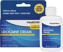 HealthWise maksimal styrke Lidocain Cream Note 124; Numbs Away Pain