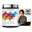 Whitney Johns - Brain Booster Supplement, Nootrop Focus, Brain Supplements for Memory & Focus, Reducer Brain Fog med hurtig fungerende Unique MCT C8 - Zero Sugar & Coffein, 2 Tubs