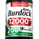 FITO MEDIC 'S Lab er 124; Burdock Root er 124; Burdock Root Organic er 124; 200 Kapsler er 124; 12000 mg er 124; Burdock er 124; Ultra høj Absorption.
