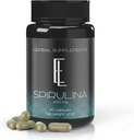 Enchanted Living Spirulina Capsules - 90 x 500 mg, High- potency Plant- baseret superfood, Kosttilskud, non-GMO vegetabilsk cellulose Vegan Friendly Capsules