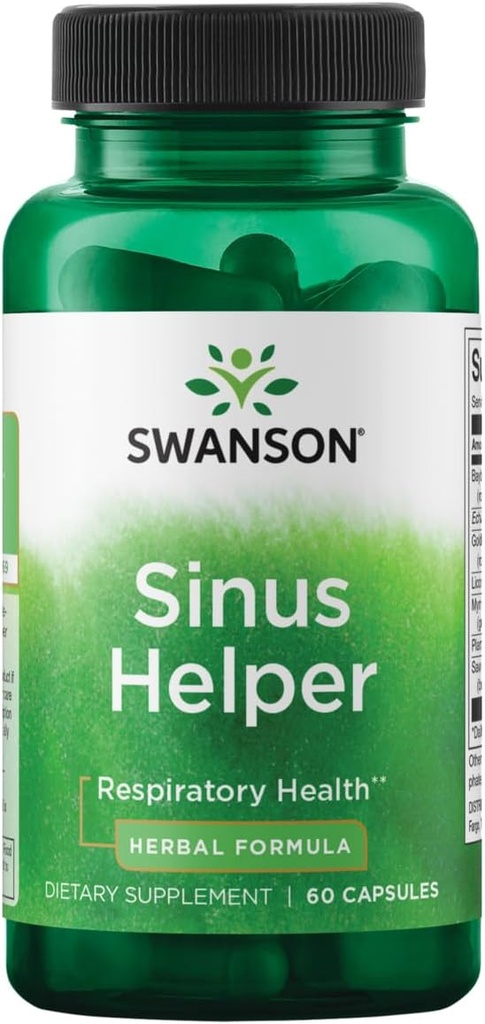 Swanson Sinus Hjælper 60 Caps