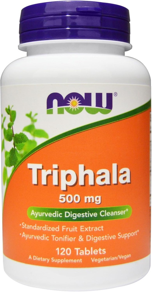 Now Triphala, 500 mg, 120 tabletter (pakke med 2)