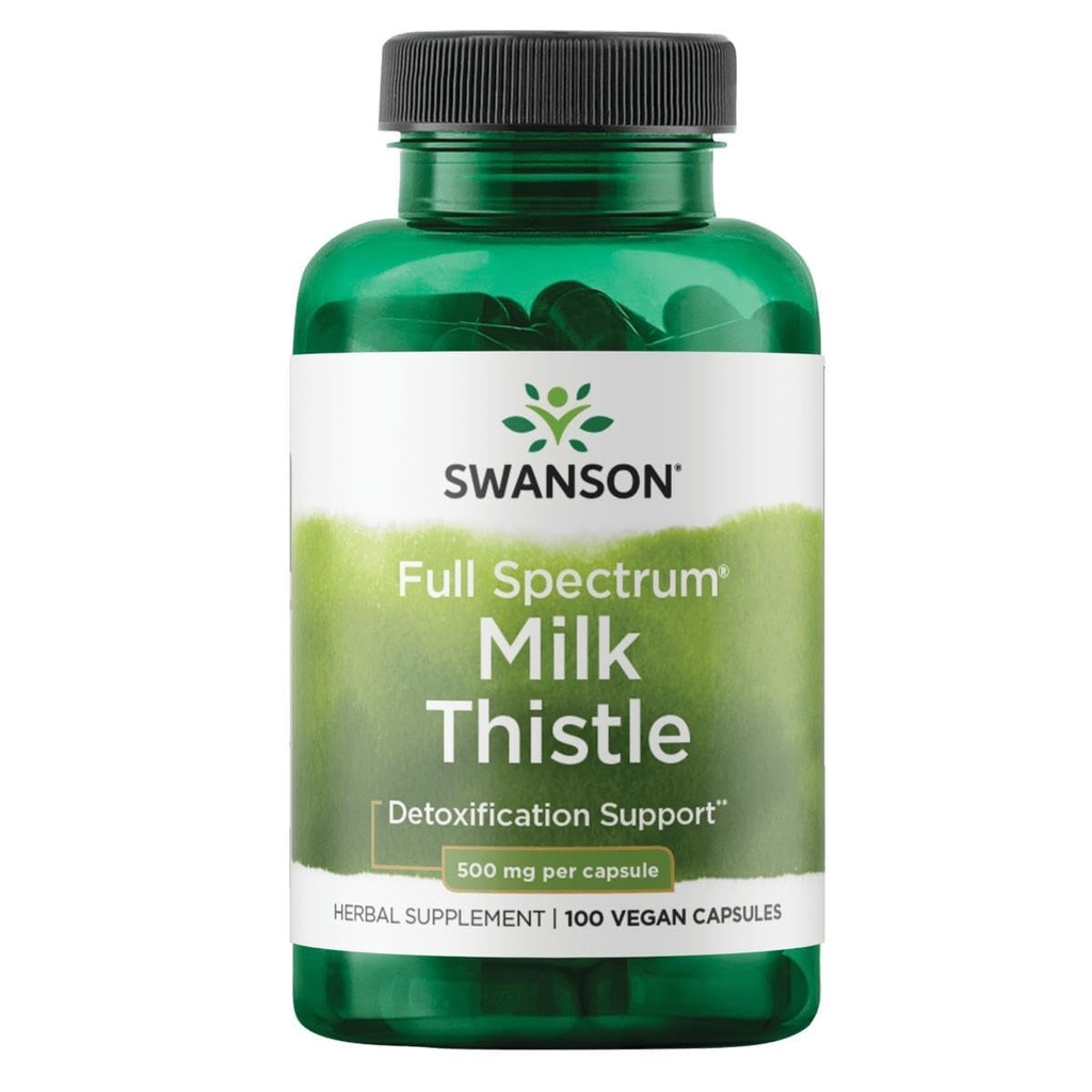 Fuld Spectrum Milk Thistle 500 mg 100 Caps