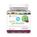 Youtory Spore Probiotic - Vegansk Gut & fordøjelsesstøtte * - Indeholder Bacillus Coagulans - Dairy, Soy, & Gluten Free - 60 Gummies