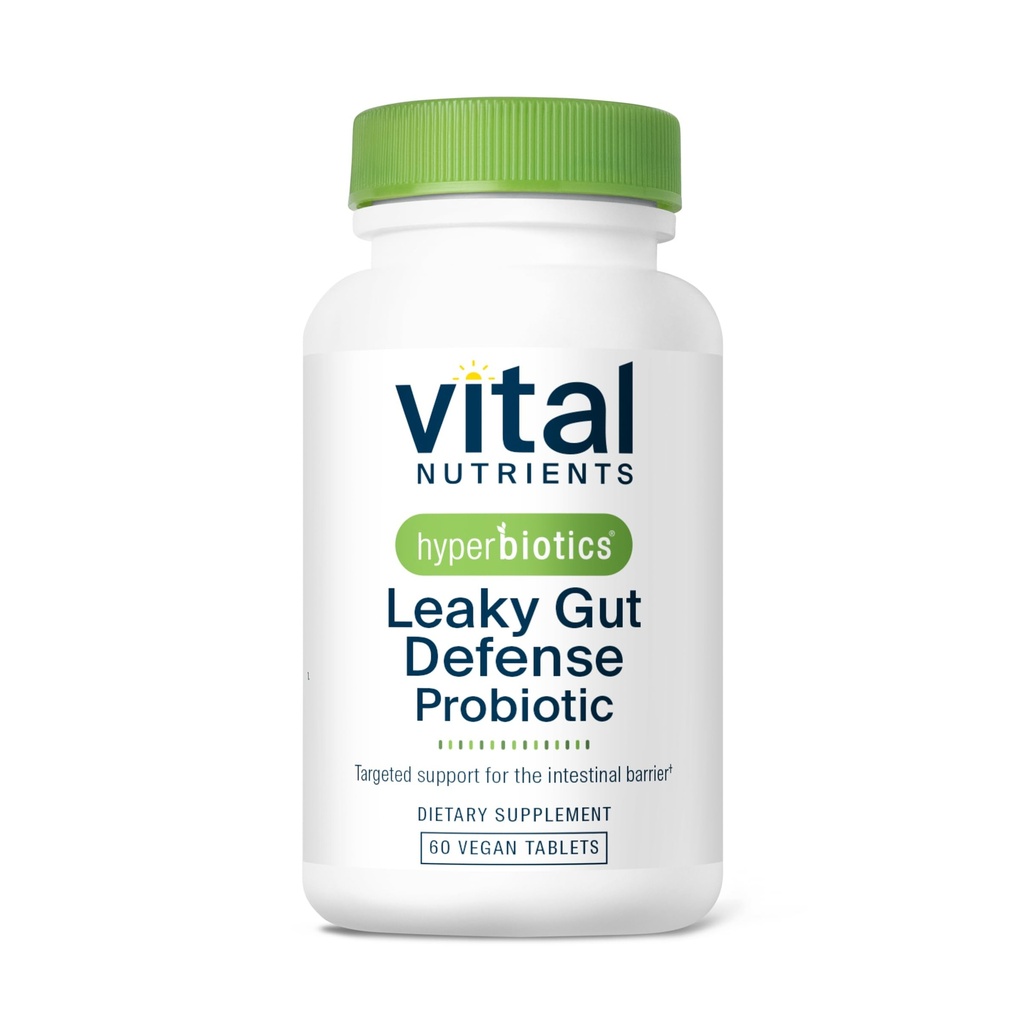Hyperbiotika Vital Nutrients Leaky Gut Reparation Supplement Probiotisk Beeg 124; videnskab Bakket Formel Styrker Intestinal Barrier og Gut Sundhed * Beeg 124; Reducerer fordøjelsesbesvær