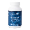 BRAINMD Dr Amen Opmærksomhed Support - 90 kapsler - fremmer Mental Focus & Impulse Control - Gluten Free - 30 Servere