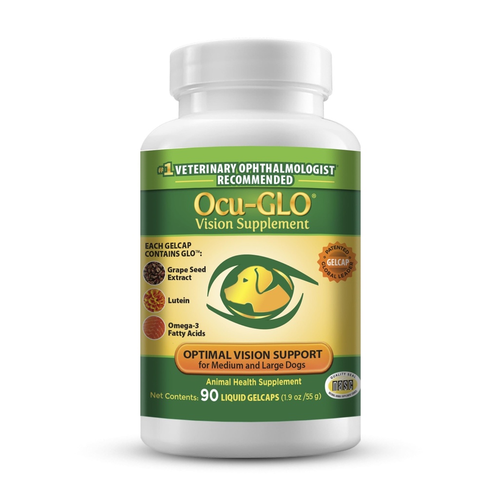 Ocu- GLO for mellemstore til store hunde, 11 + lb, 90 Greve