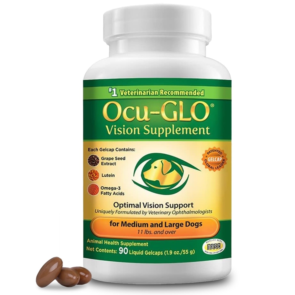 Ocu- GLO for mellemstore til store hunde, 11 + lb, 90 Greve