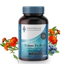 Diamond Eye Health - Natural Vitamin for Complete Eye Support - Sunde Eye Vitamin - Eye Health Vitamin til at hjælpe med at bevare Aging Eyes - Vegan, Gluten- Free, Dairy- Free - (90 Greve)