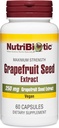 NutriBiotic - Grapefrugt Seed Extract kapsler 250 mg, 60 Greve - Maksimal styrke med Bioflavonoider