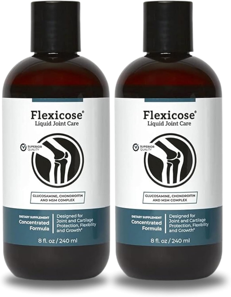 Flydende JointCare 8 oz (2 flasker) til fælles sundhed & brusk beskyttelse