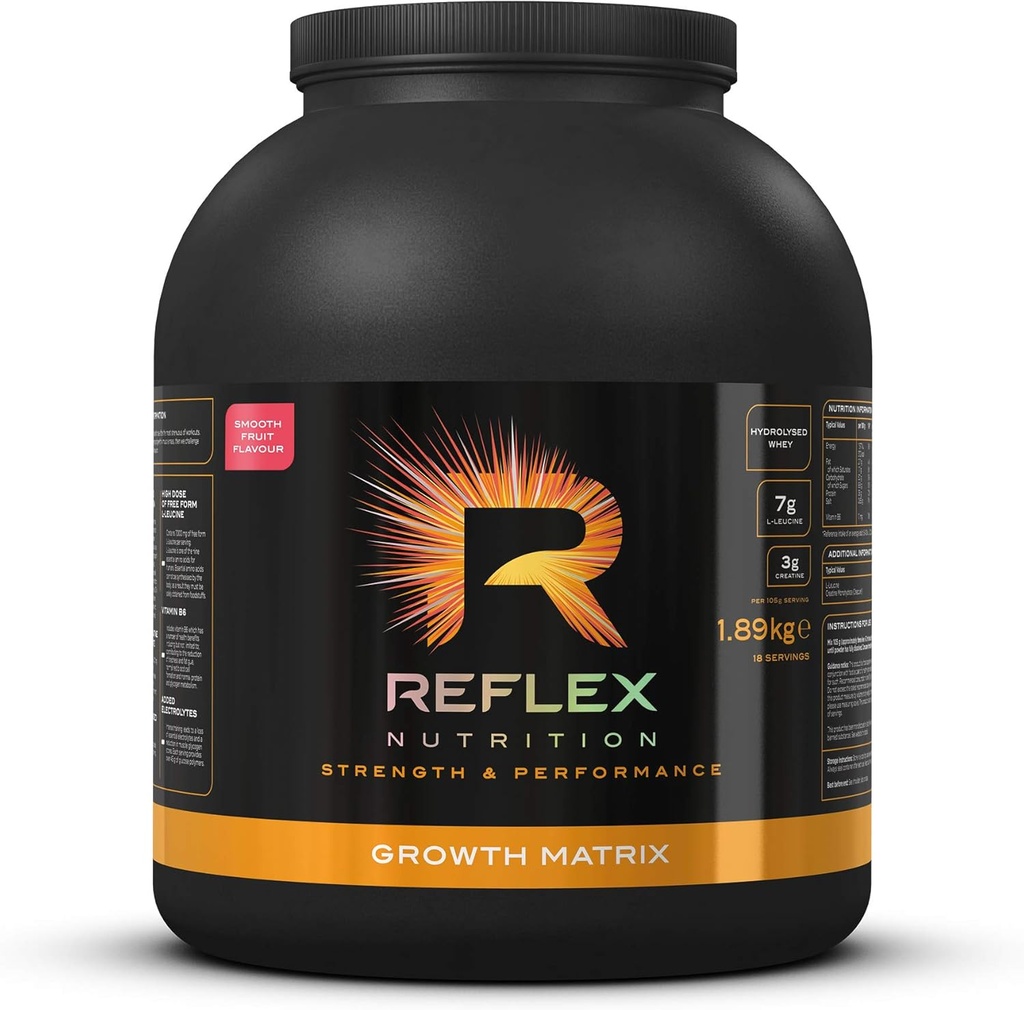 Reflex Nutrition - Vækst Matrix (1.89Kg) - Glat Frugt