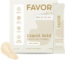 FAVOR Bovine Colostrum Creamer Meter 124; Grass Fed Cows Measures 124; Powder Packets til kaffe Measurement 124; MCT Oil Measurement 124; Flydende guld hele kolostrum Measurement 124; Keto Friendly Superfood Measurement Measurement with Butter Measurement 124; Concious Human Health [Unflavored]