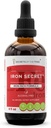 Hemmeligheder af Tribe - Iron Secret, Iron Rich Formel, Urte Supplement Blend Drops Alkohol- Free Liquid Extract 4 Fl Oz