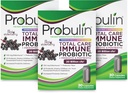 Probulin Total Care immun = Prebiotika + Probiotika + Postbiotika + Elderberry to Support Immunation & Gut Health - 20 Millioner CFU - 10 Strops - 30 Veganske Kapsler (pakke med 3)