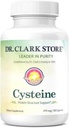 Dr. Clark Store Cysteine - 500 mg, 100 Gelatine kapsler, understøtter immunforsvar og luftvejssygdomme