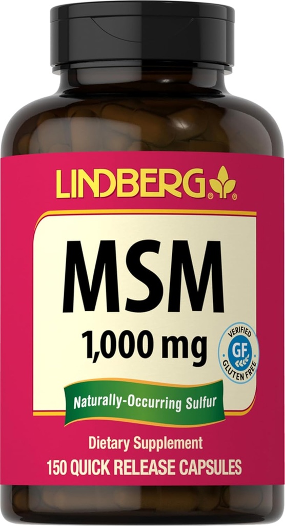 Lindberg MSM Capsules 1000mg