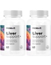 Leverstøtte Supplement 2-Pack-124; Third-Party Testet med 124; Zink, Cholin, Milk Thistle, Beetroot, Artiskoke, Chanca Piedra, Mælkebøsning 124; Lever Detox & Cleanse-124; Fremstillet i USA