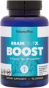 BrainCeutix af NaturePlus Boost Ginkgo Plus Brain supplement til hukommelse og fokus, 90 kapsler