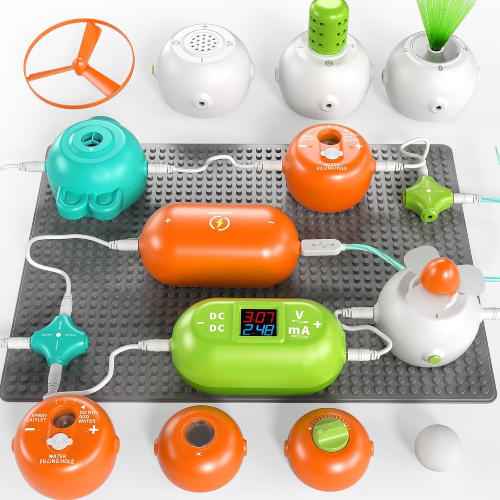 SNAEN Circuits for Kids 4-8 8-12 - Science Kits for Kids Age 5-7 8-10, Over 300 Projekter, 31 Dele, Electronics Exploration Educational Gaver for Kid Boy Girl Age 3 4 5 6 7 8 9 10 11 12