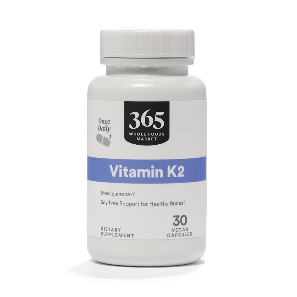 365 af Whole Foods Market, Vitamin K2, Vegan, 30 Greve