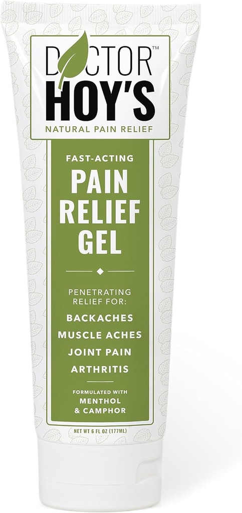 DOCTOR HOY 'S Natural Pain Relief Gel, Emne Arnica Anti- Inflammatorisk Gel for Gigt, fælles smerte, og Muskelstage - Ren, sikker og effektiv smertestillende