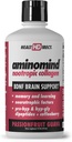 SUNDHEDSDIRECT - AminoMind - Nootrop Collagen Supplement for Hjerne Sundhed og BDNF - Pro- Hyp & Hyp- Gly Dipeptider, Coffeeberry Antioxidanter - Passionsfrugt Guava - 14 Fl Oz (28 Servere)