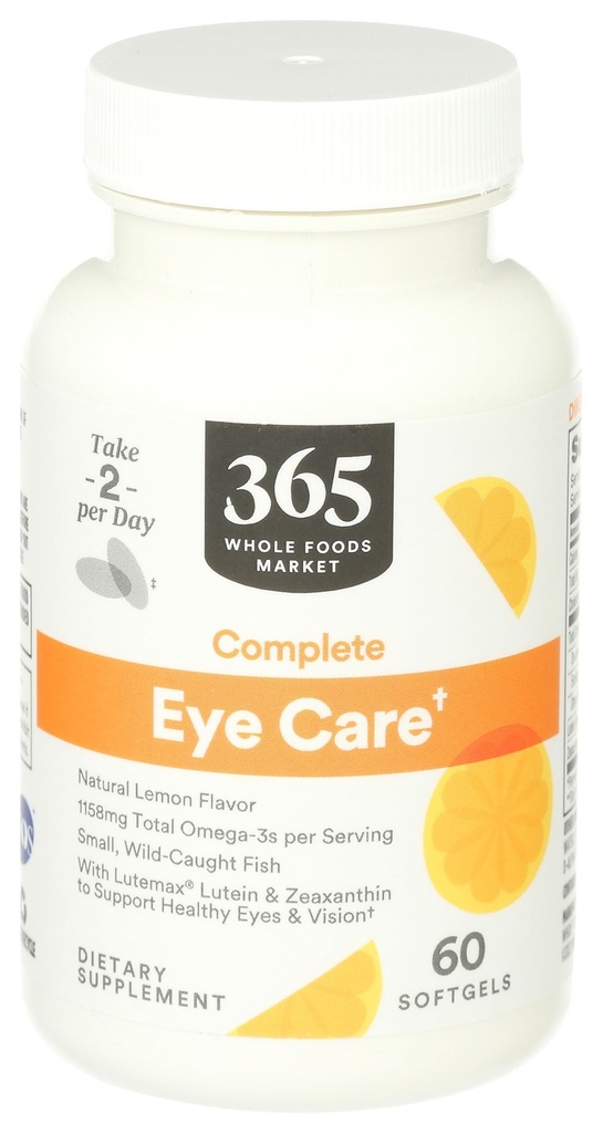 365 af Whole Foods Market, Omega Eye Care, 60 ct