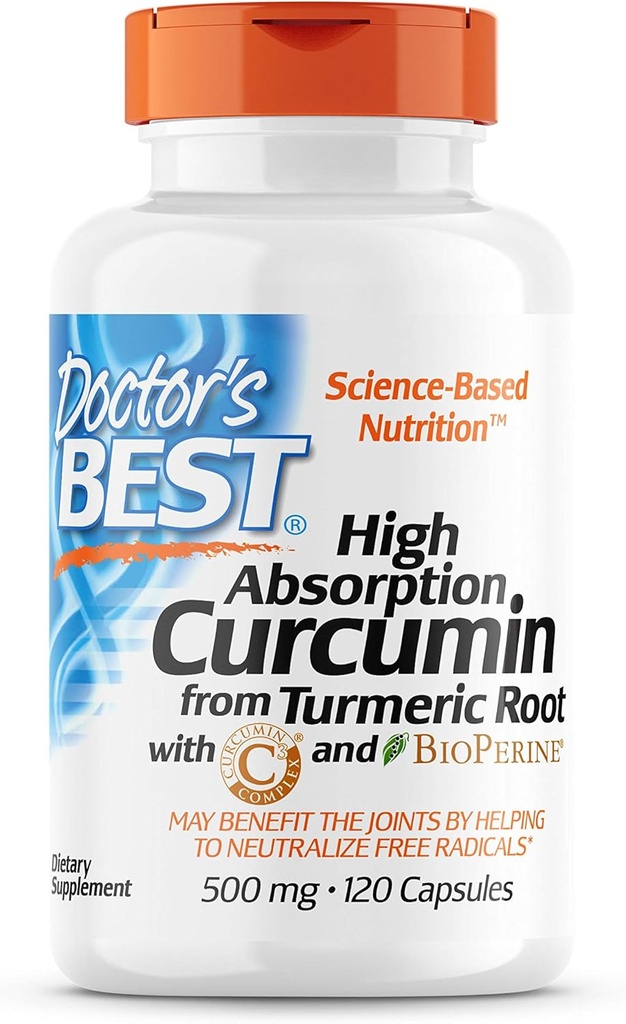 Læger Bedste, Curcumin, 120 Greve