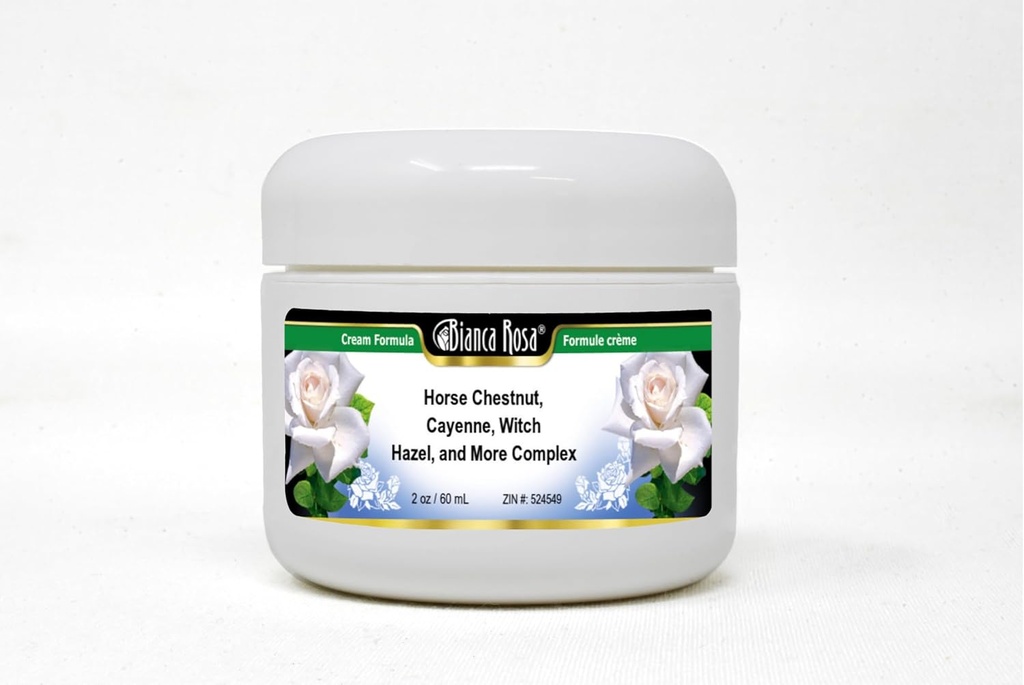 Bianca Rosa Horse Chestnut, Cayenne, Witch Hazel, og mere kompleks Cream (2 oz, ZIN: 524549) - 2 Pack