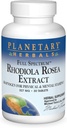 Planetariske Herbals Fuld Spectrum Rhodiola Rosea Extract Tablets, 30 Greve
