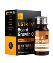 USTRAA Beard Growth Oil - 1.18 Oz - Mere Beard Growth, Med Redensyl, 8 naturlige olier, herunder Jojoba Oil, Vitamin E, Nydelse & Styrkelse, Ingen skadelige kemikalier