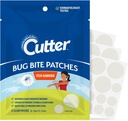 Cutter Bug Bite Patches Itch Relief Hydrocolloid Patches for børn og voksne, Absorber Fluids, Hjælper Heal, Prevents Scratching, Mosquito Itch Relief, Hydrocortison & Sug Tool Alternative, 51 Greve