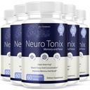 (5 Pack) Neurotonix Memory Supplement - Official Formel - Neuro Tonix Memory Tablets for Focus and Memory, Neruotonix Brain Supplement Pills, Neuro Tonix Advanced Formel Maksimum (300 kapsler)