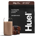 Huel Vegan Protein Powder 124; Chokolade Fudge Brownie Buddy 124; Komplet Nutrition Buddy 124; 20g Protein Powder Buddy 124; 100% Plantbaseret Buddy 124; 27 Vitamin & Mineraler, Gluten Free, Non- GMO, Lactose Free Buddy 124; 26 Servere