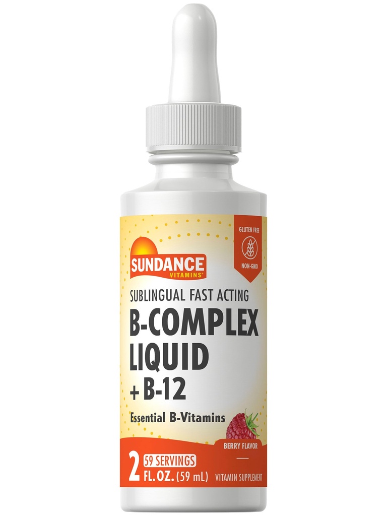 Sundance Sublingual Vitamin B Complex 124; 2 Fluid Ounces