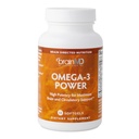 BRAINMD Dr. Amen Omega-3 Power - 60 kapsler - Fælles & immunstøtte supplement - Indeholder DHA & EPA - Gluten Free - 30 Servere
