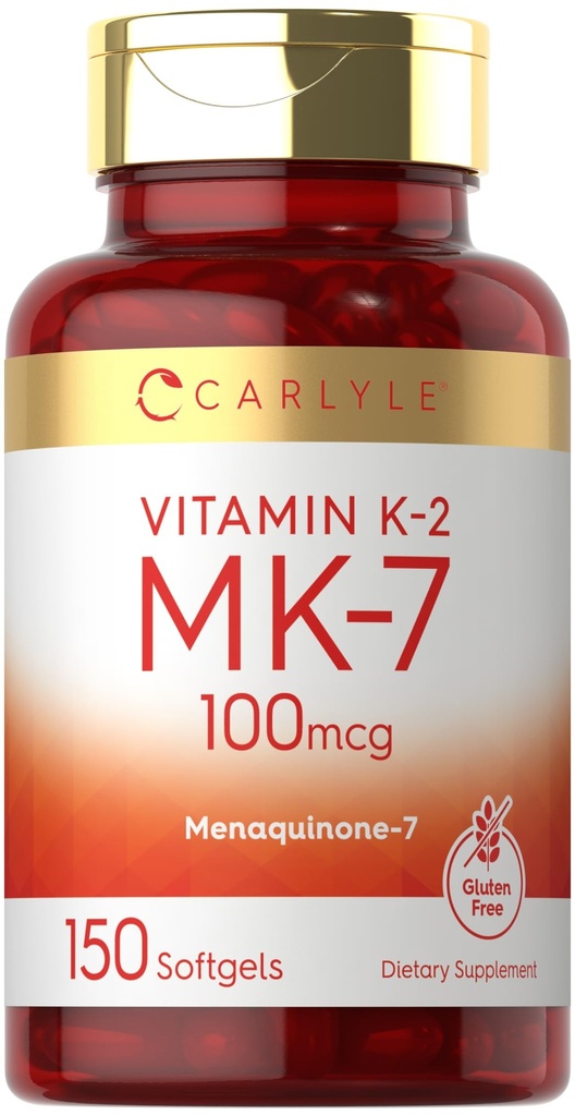 Carlyle Vitamin K2 MK7 100 mcg