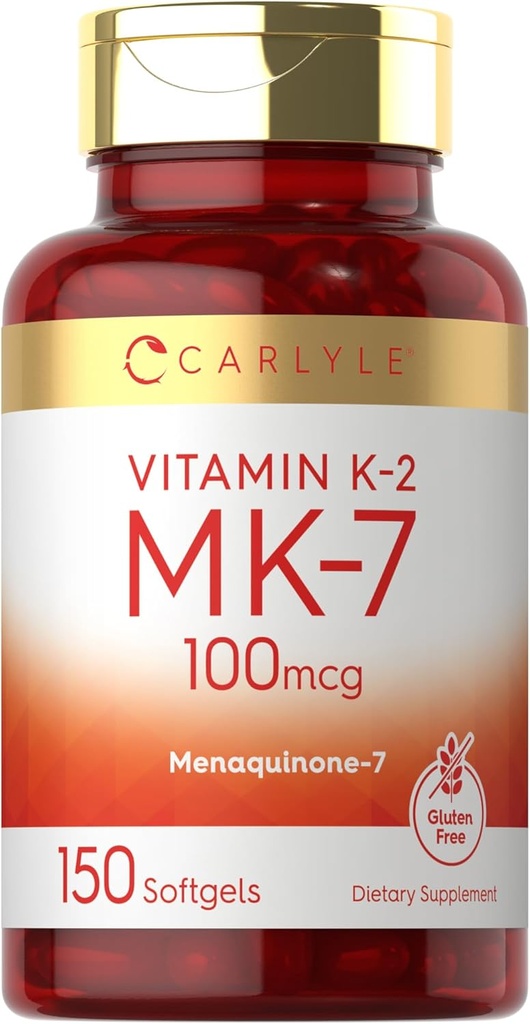 Carlyle Vitamin K2 MK7 100 mcg