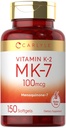 Carlyle Vitamin K2 MK7 100 mcg