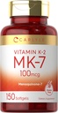 Carlyle Vitamin K2 MK7 100 mcg