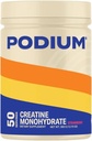 Podium Nutrition, Solos; Creatine Monohydrat, 50 Servering, Jordbær, Boost Atletisk ydeevne