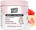 Wondermave Bloat + Gas Relief, Extra Strength Chewable Tablets, with 125 mg Simeticone, No Talc or Dye, Strawberry Shortcake, 42 Count